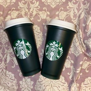 2 Starbucks Holiday 2020 Color Changing Cups